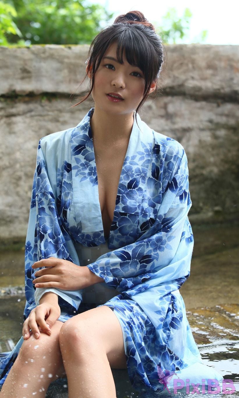 Japanese Idol Mizuki Hoshina Digital only weekly play PHOTO BOOK wet Become an adult PixiBB (18)